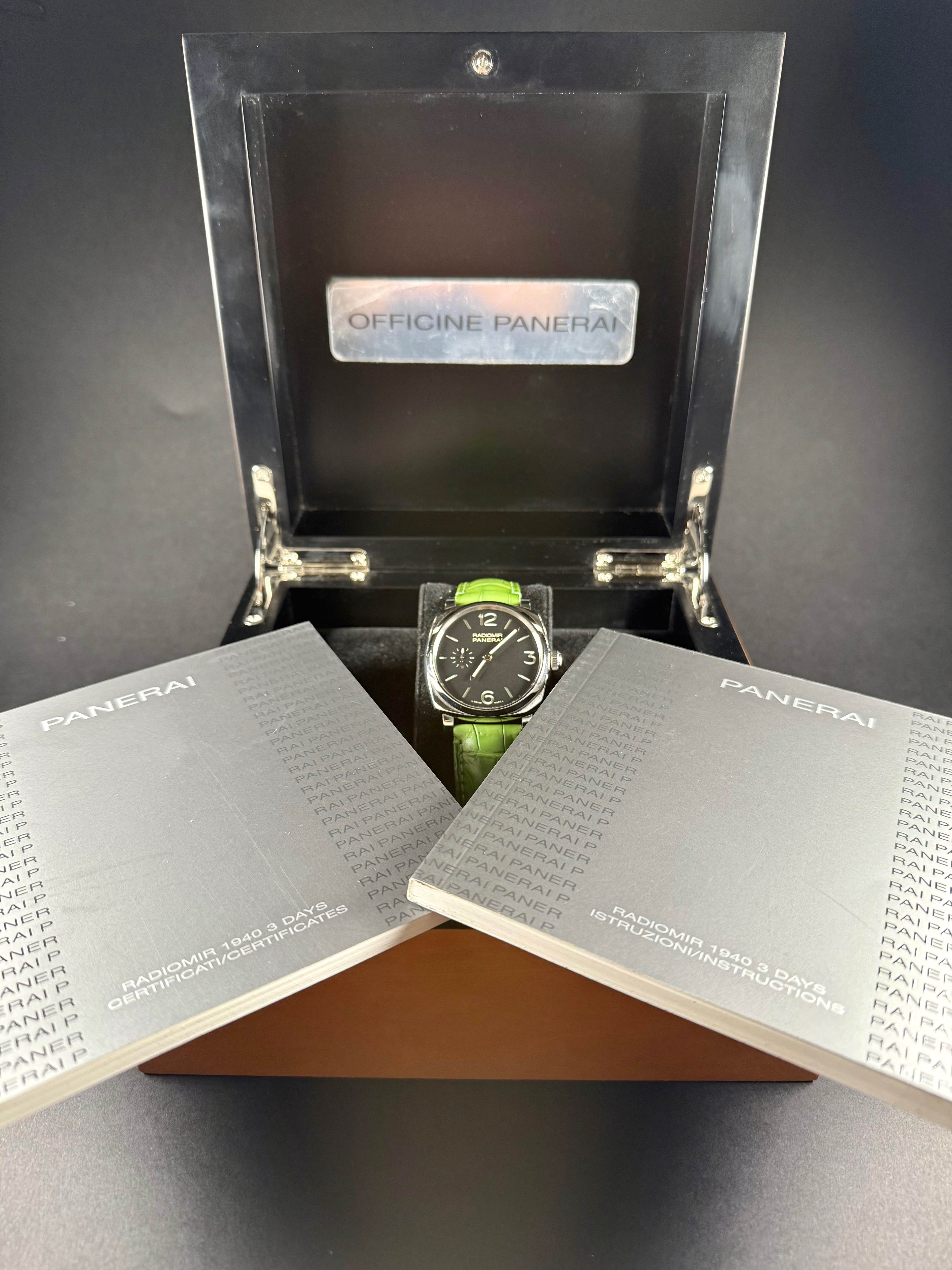 Panerai 3 Days PAM000574 con caja y documentación completa